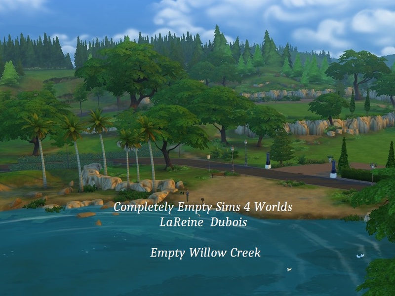 sims 3 large empty world